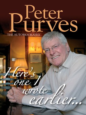 cover image of Peter Purves: The Autobiography